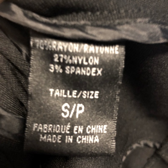 Women’s side zip black jacket - Picture 5 of 5